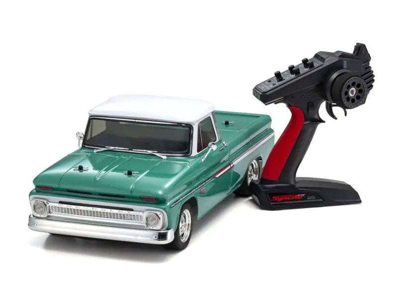 kyosho 1966 Chevy C10 Fleetside Pickup 1/10 Scale Electric Powered 4WD Fazer Mk2, FZ02 Series  KYO34435T1