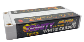 TRINITY 1S 3.7v 7400mah 135c Ultra Power Lipo Pack with 5MM Bullets