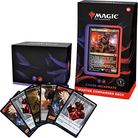 Magic: The Gathering Starter Commander Deck – Chaos Incarnate (Black-Red)