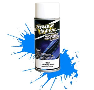 SPAZ STIX Solid Sky Blue Aerosol Paint, 3.5oz Can