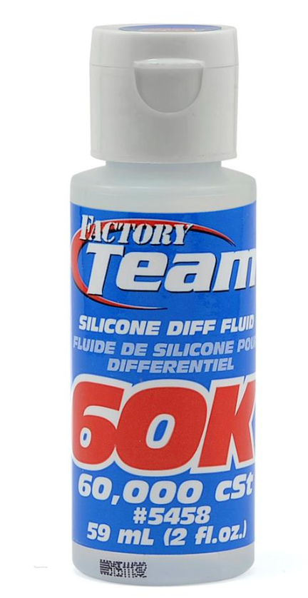 Team Associated Silicone Differential Fluid (2oz) (60,000cst) ASC5458