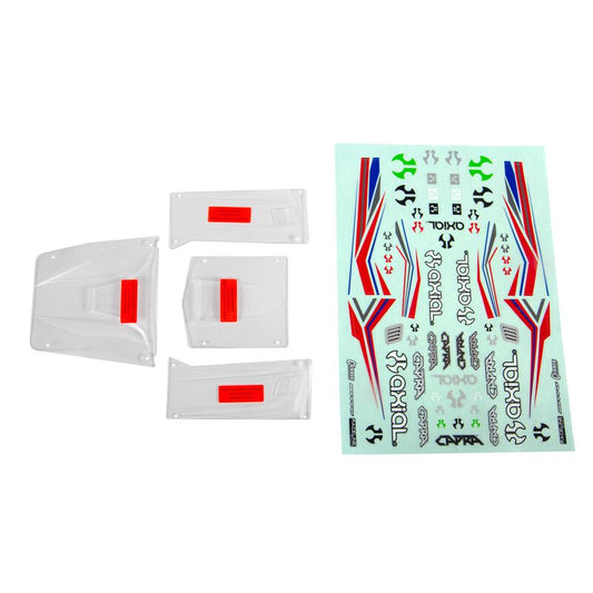 AXIAL Body Panel Set (Clear): UTB