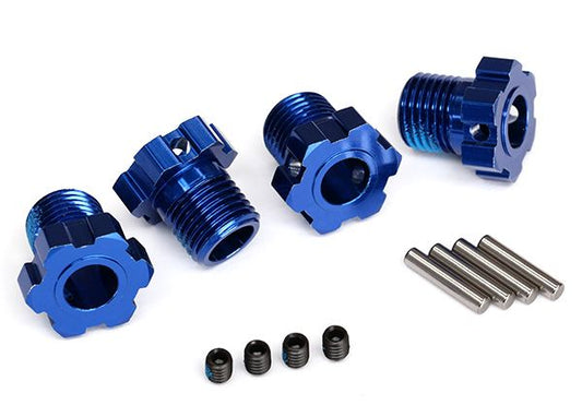 TRAXXAS WHEEL HUB 17MM SPLINED BLUE