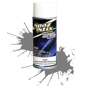 SPAZ STIX Translucent Black Aerosol Paint, for Window Tint/Drop Shadows, 3.5oz Can