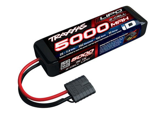 TRAXXAS 5000mAh 7.4v 2-Cell 25C LiPo Battery