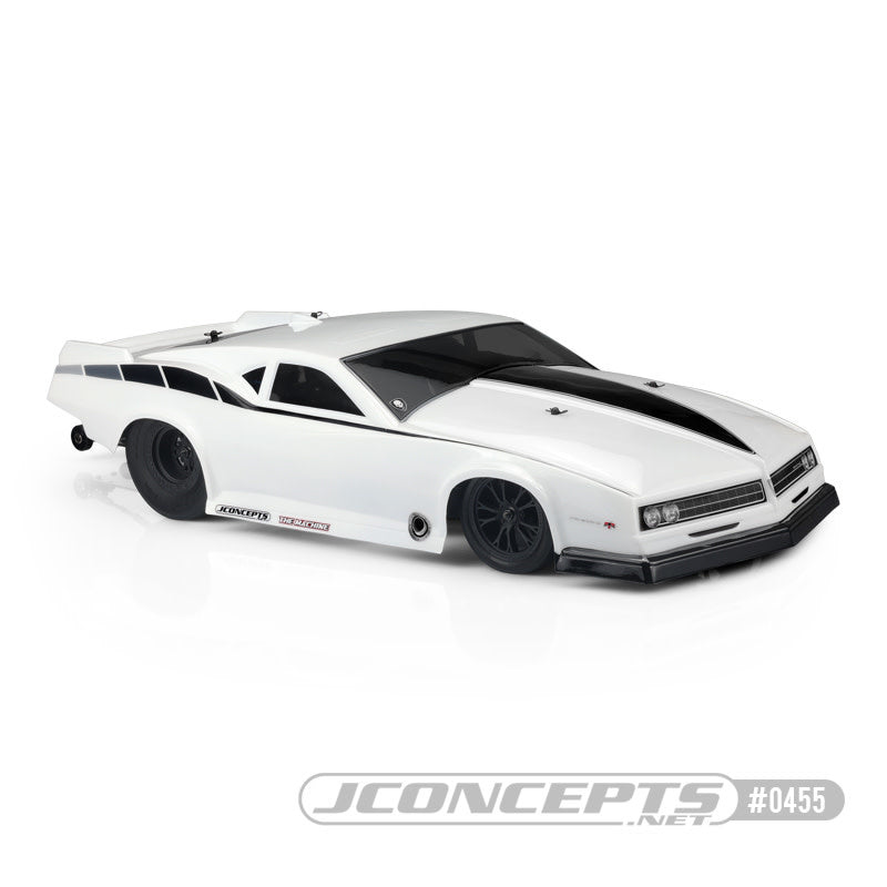 JConcepts "The Machine" 1968 Pontiac Firebird Pro 1/10 Drag Racing Body (Clear)