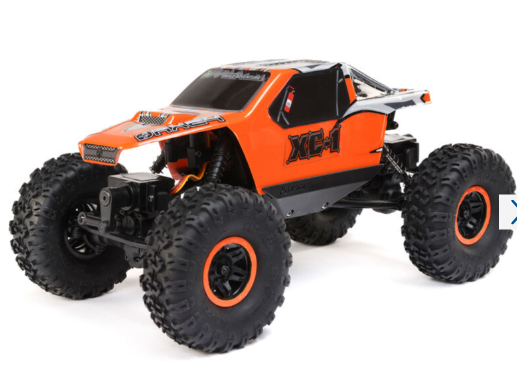 AXIAL 1/24 AX24 XC-1 4WS Crawler Brushed RTR, Orange AXI00003T2