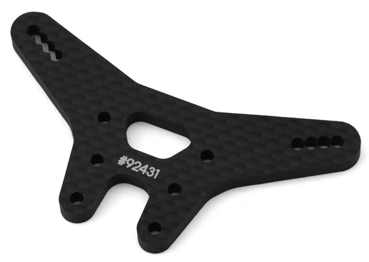 Team Associated RC10B7 Carbon Fiber Rear Shock Tower ASC92431