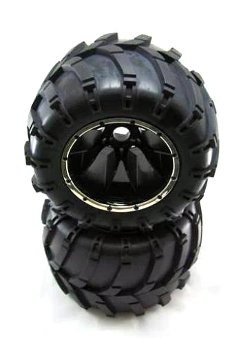 REDCAT 1/5 WHEELSW/ TIRES 50017