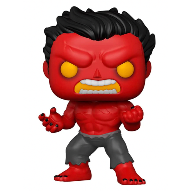 Funko Marvel Pop! Red Hulk Bobble-Head #854 Exclusive