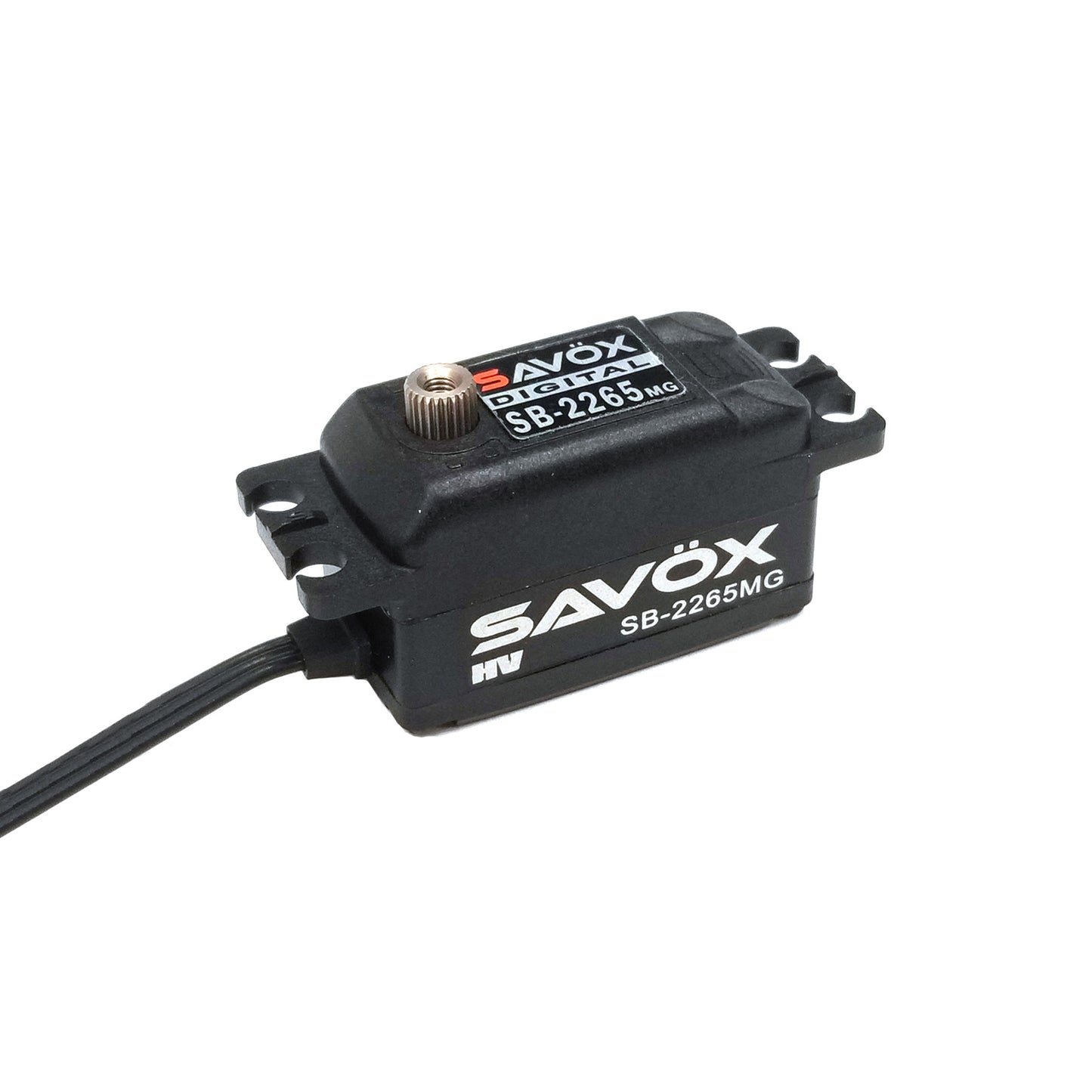 SAVOX Black Edition Low Profile High Voltage Brushless Digital Servo SAVSB2265MG-BE