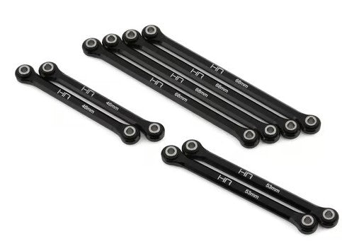 Hot Racing Traxxas TRX-4M Aluminum Link Set (Black) (155mm) HRATRXM155A