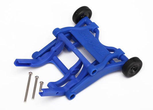 TRAXXAS WHEELIE BAR ASSEMBLED BLUE 3678X