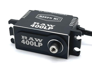 REEFS RAW 400 LP Black Fully Programmable Waterproof Servo