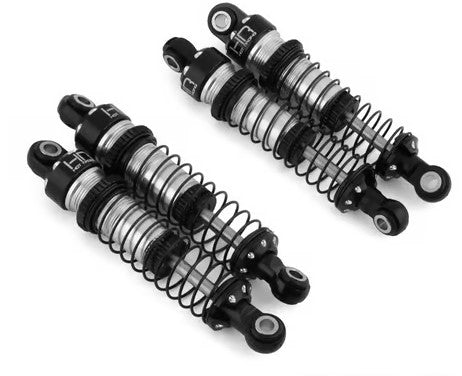 Hot Racing Traxxas TRX-4M Threaded Aluminum Shocks (Black) (4) HRATRXM51DP08