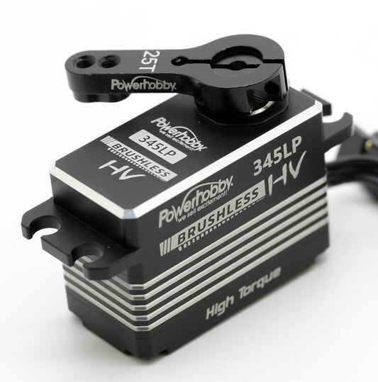 Powerhobby 345LP Low Profile High Torque Brushless Digital High Voltage Servo WP PH345LP