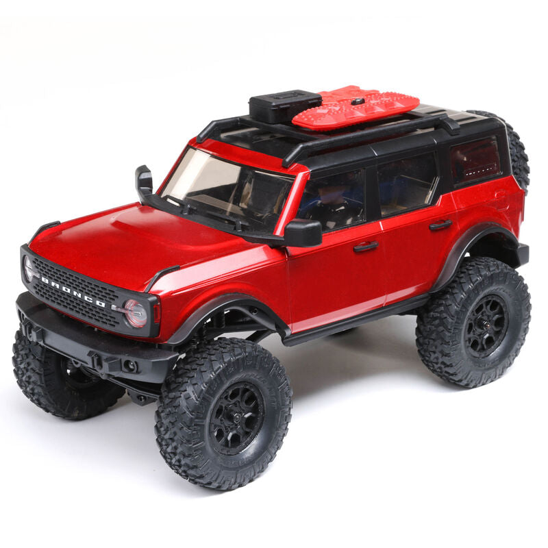 AXIAL 1/24 SCX24 2021 Ford Bronco 4WD Truck Brushed RTR RED