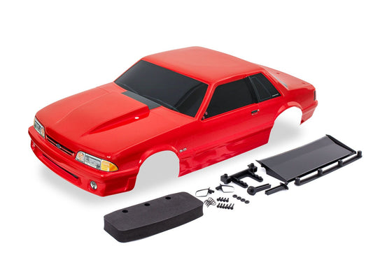 TRAXXAS BODY MUSTANG FOX RED TRA9421R