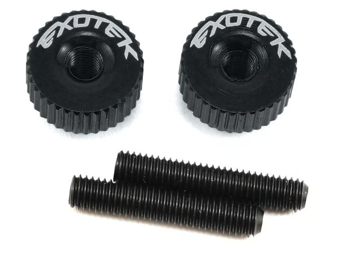 Exotek M3 Twist Nut (Black)