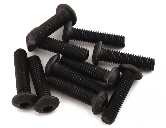 ProTek RC 3x12mm "High Strength" Button Head Screws (10)