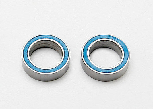 TRAXXAS Ball bearings, blue rubber sealed (8x12x3.5mm) (2)