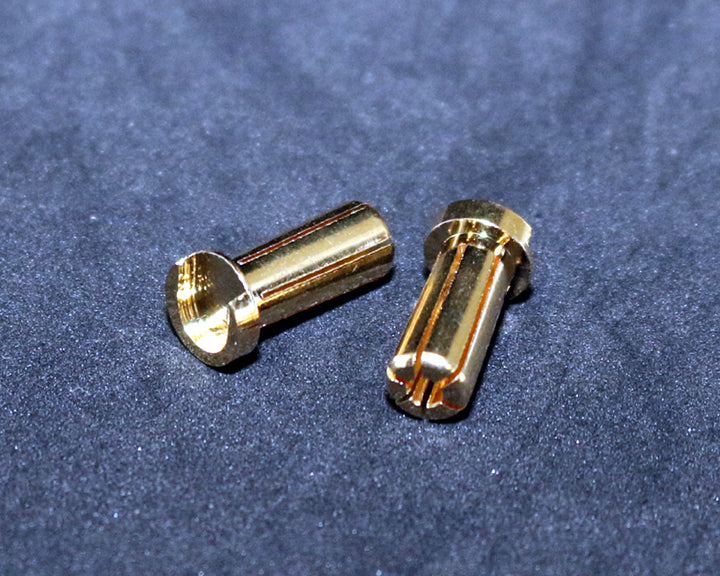 SPEEDZONE Evolution 5mm Low Profile Bullet Connector 14mm (L) (2pcs)