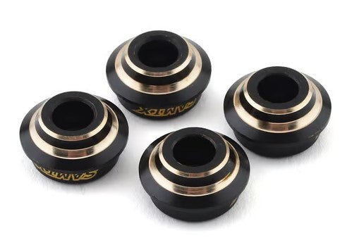 Samix Element Enduro Brass Spring Cups (Black) (4) SAMEND-4047