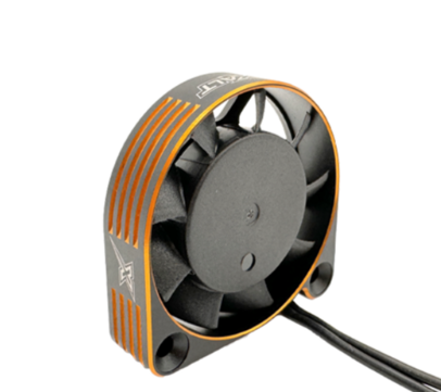 Exalt 30x30x10mm Aluminum High Speed Fan (Black/Gold) (EXA9200)