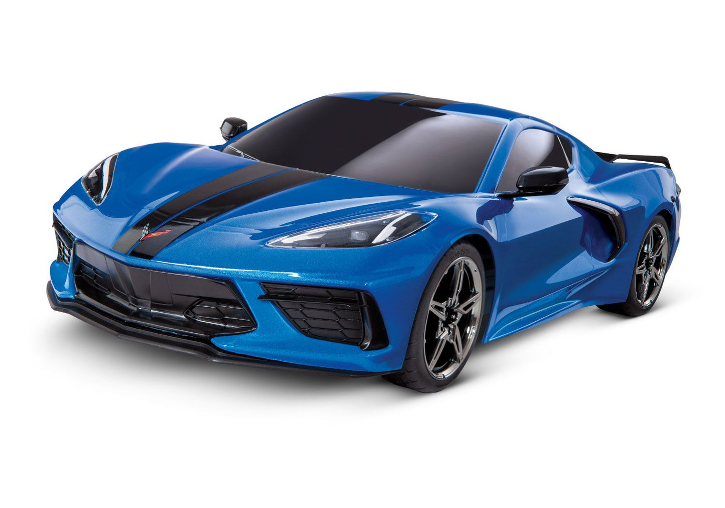 TRAXXAS 4-TEC 3.0, C8 CORVETTE BODY (BLUE) 93054-4