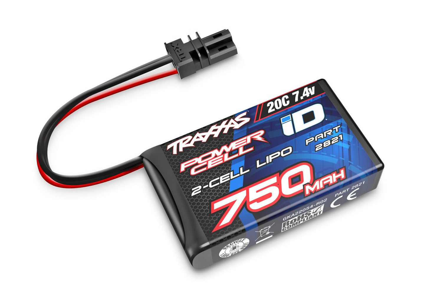 TRAXXAS 2S LIPO 750MAH 7.4V 20C