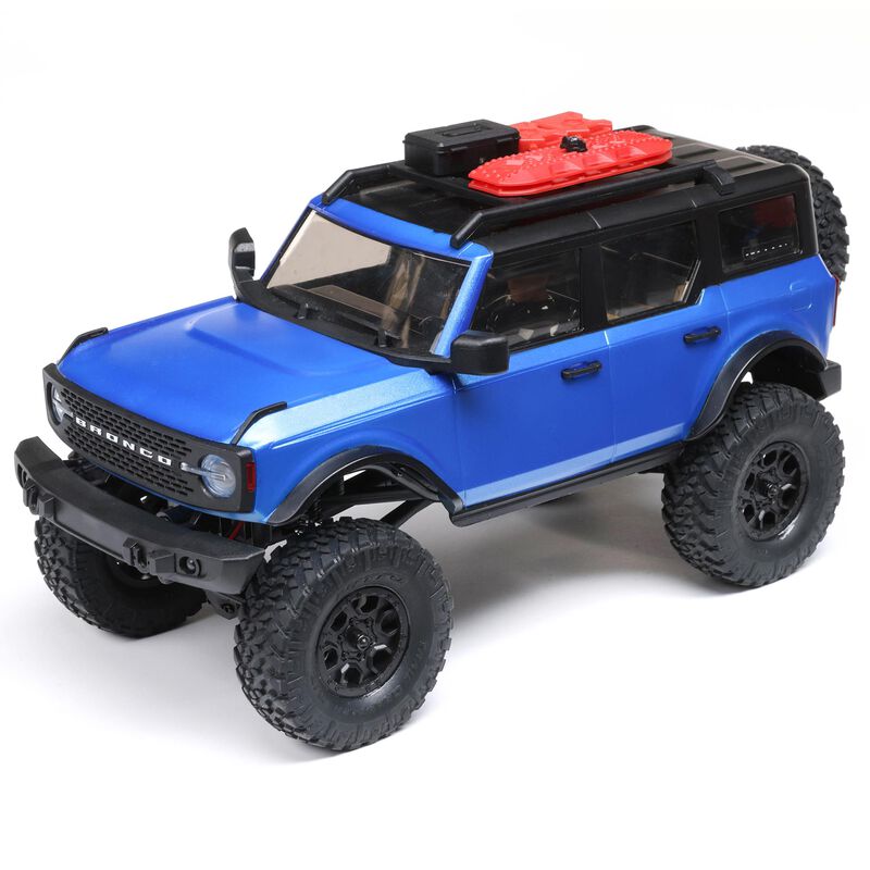 AXIAL 1/24 SCX24 2021 Ford Bronco 4WD Truck Brushed RTR BLUE