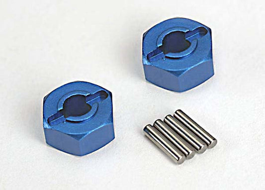 TRAXXAS WHEEL HUB BLUE LIGHTWEIGHT