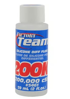 Team Associated Silicone Differential Fluid (2oz) (200,000cst) 5461