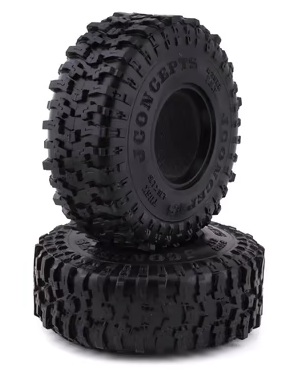 JConcepts Tusk 1.9" Performance Class 2 All Terrain Crawler Tires (2) (Green)