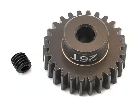 Team Associated Factory Team Aluminum 48P Pinion Gear (3.17mm Bore) (26T)