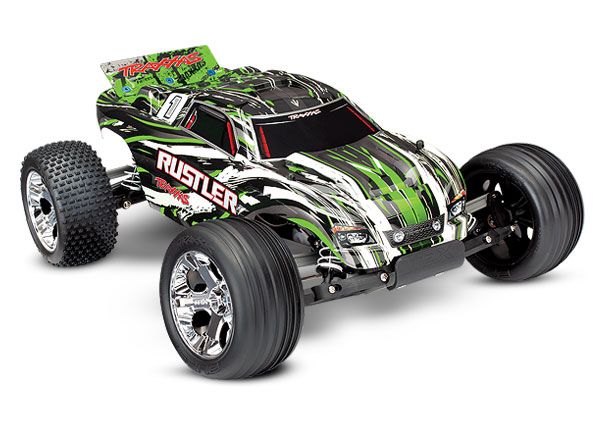 TRAXXAS RUSTLER: 1/10 SCALE STADIUM TRUCK