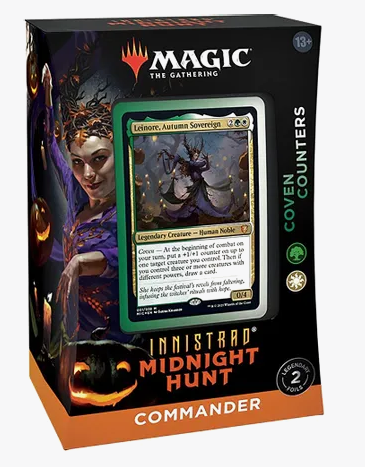 MAGIC THE GATHERING - Innistrad: Midnight Hunt Commander Deck - Coven Counters