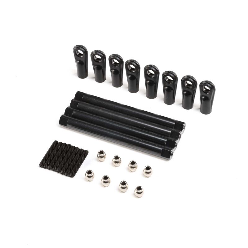 LOSI Upper 4-link bar set (4): LMT