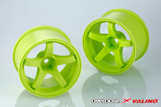 VALINO GV330 26mm (7 offset - Lime Yellow) (2 PACK) [Overdose] OD2775