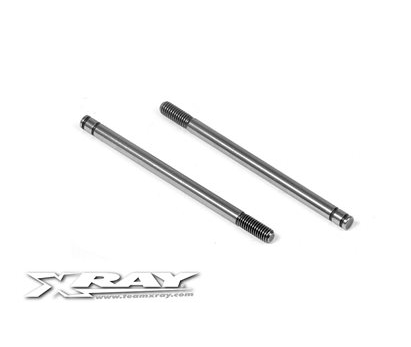 XRAY REAR HARDENED SHOCK SHAFT (2) XRA368260