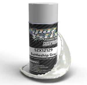 SPAZ STIX Battleship Gray Aerosol Paint, 3.5oz Can