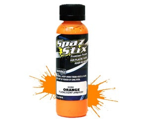 SPAZ STIX ORANGE FLUORESCENT AIRBRUSH PAINT 2OZ