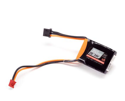 7.4V 350mAh 2S 30C LiPo Battery: PH2.0