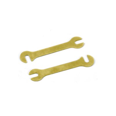 XRAY STEEL SHIM 0.6MM - GOLD (2) 372294