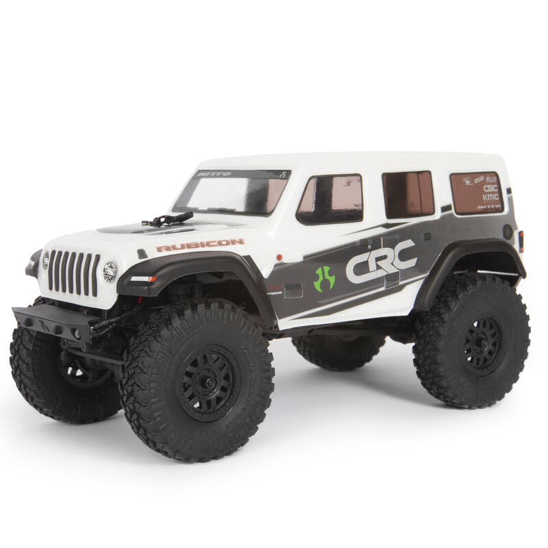 AXIAL 1/24 SCX24 2019 Jeep Wrangler JLU CRC 4WD Rock Crawler Brushed RTR WHITE