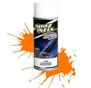 SPAZ STIX Solid Orange Aerosol Paint, 3.5oz Can