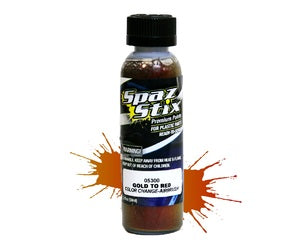 SPAZ STIX COLOR CHANGING PAINT GOLD TO RED 2OZ SZX05300