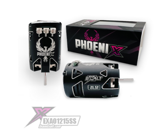 Exalt "Phoenix" Silver Spec Class Brushless Motor (21.5T)