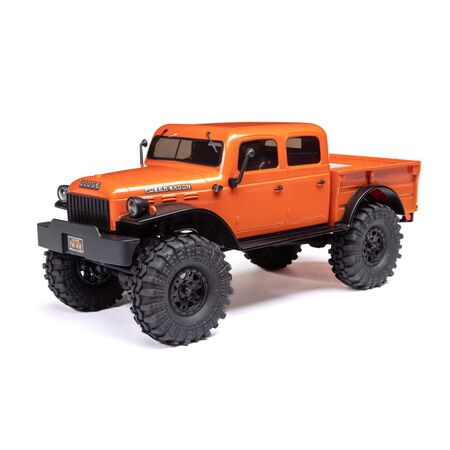 AXIAL SCX24 40's 4 Door Dodge Power Wagon, Orange:1/24 4WD-RTR AXI00007T1