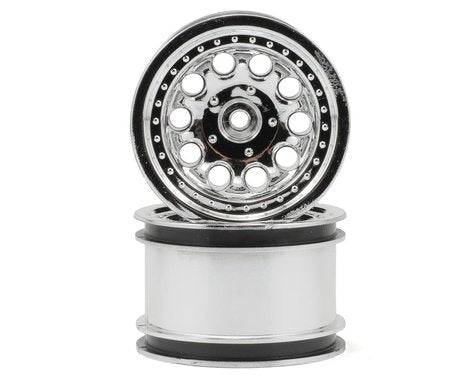 RPM Revolver 2.2" Rock Crawler Wheels (2) (Chrome) (Narrow Wheelbase)